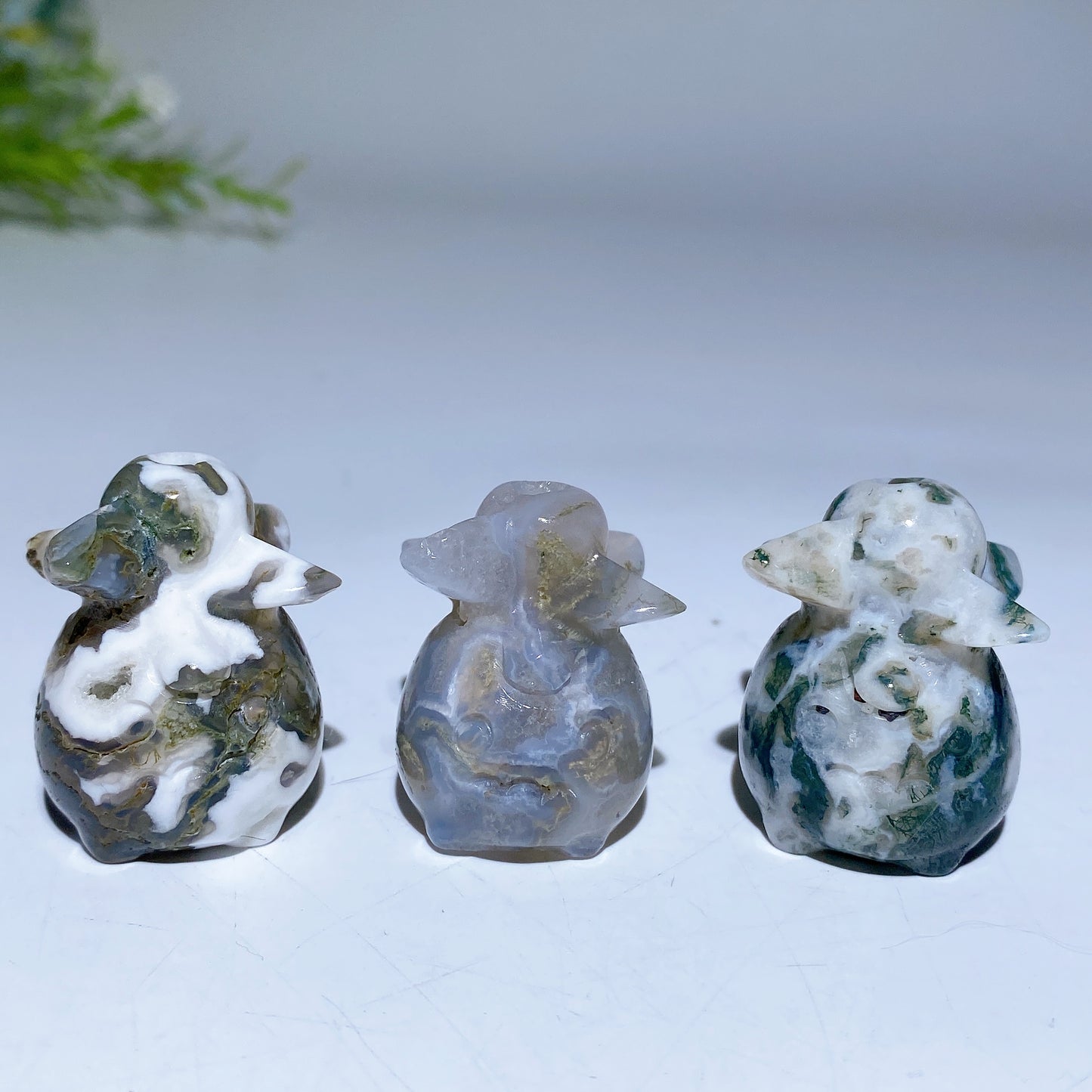 1.2" Chespin Pokemon Carving Crystal Healing Bulk Wholesale