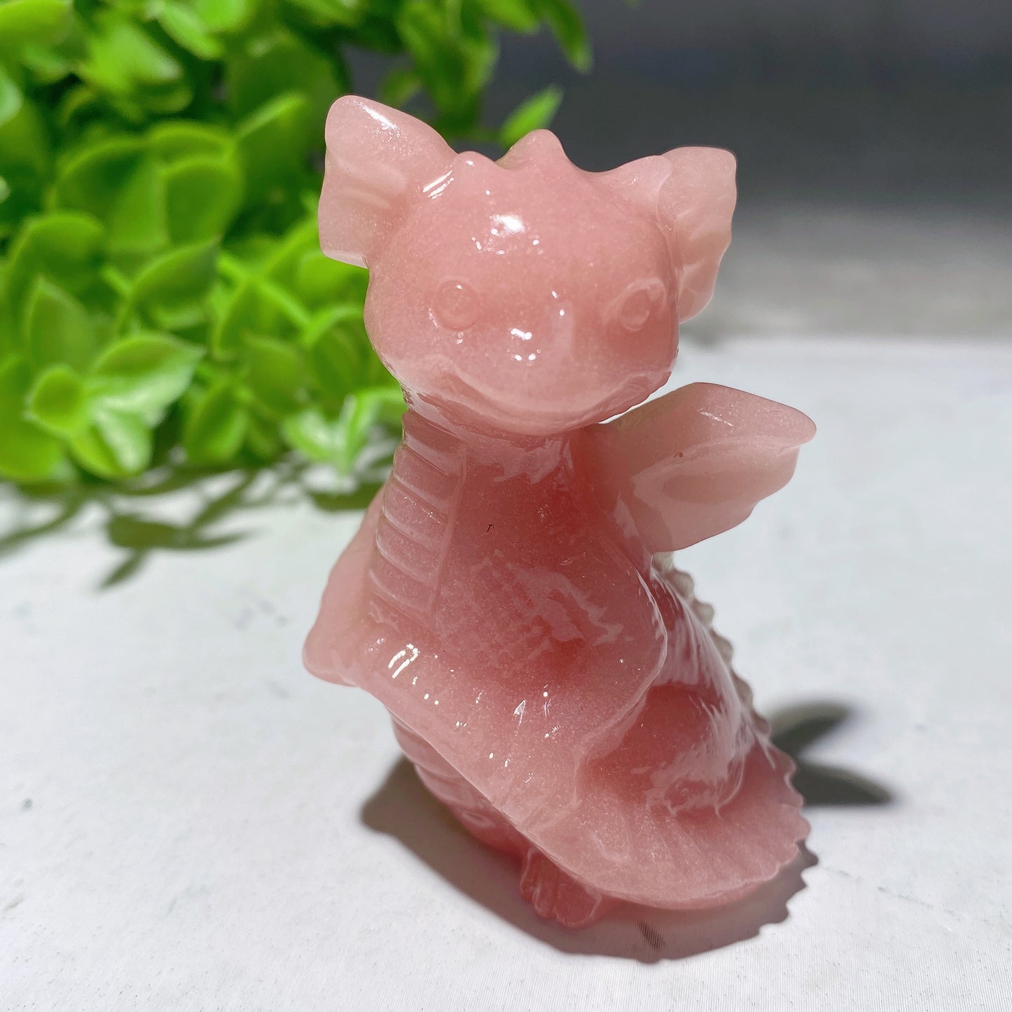 2.2" Mixed Crystal Dragon Carvings Crystal Healing Bulk Wholesale