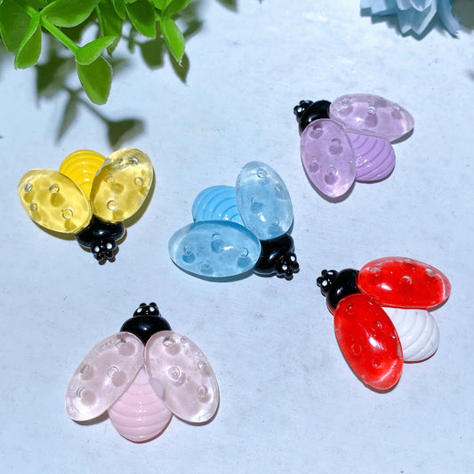 1.2" Resin Fireworm Carvings Crystal Healing Bulk Wholesale