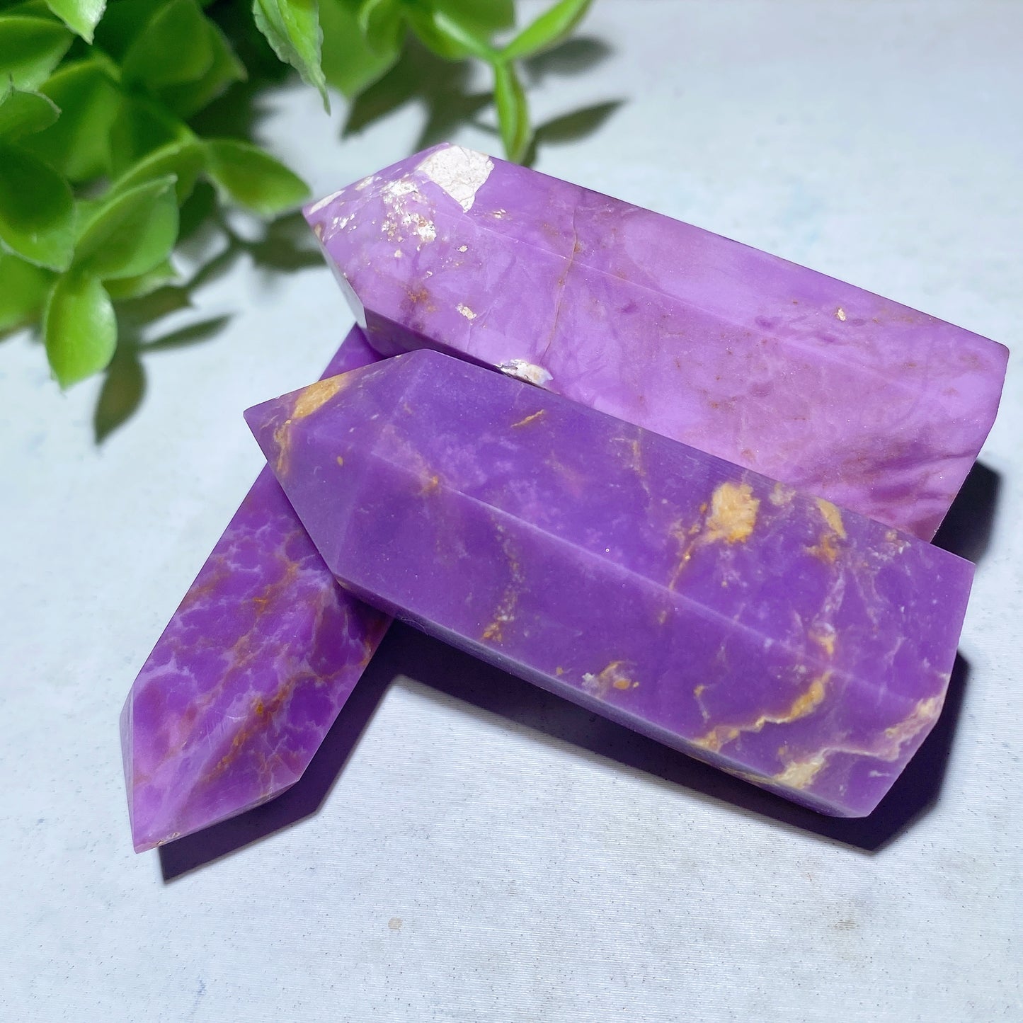 0.1kg 1.5"-2.5" American Purple Mica Points Crystal Healing Bulk Wholesale