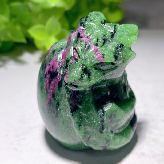 1.9" Mixed Crystal Dragon Egg Carvings Crystal Healing Bulk Wholesale