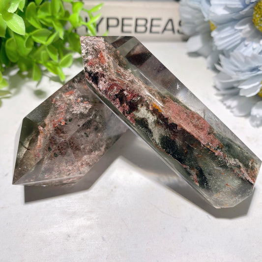2.5"-4.5" Garden Quartz Tower DT Points Crystal Healing Bulk Wholesale