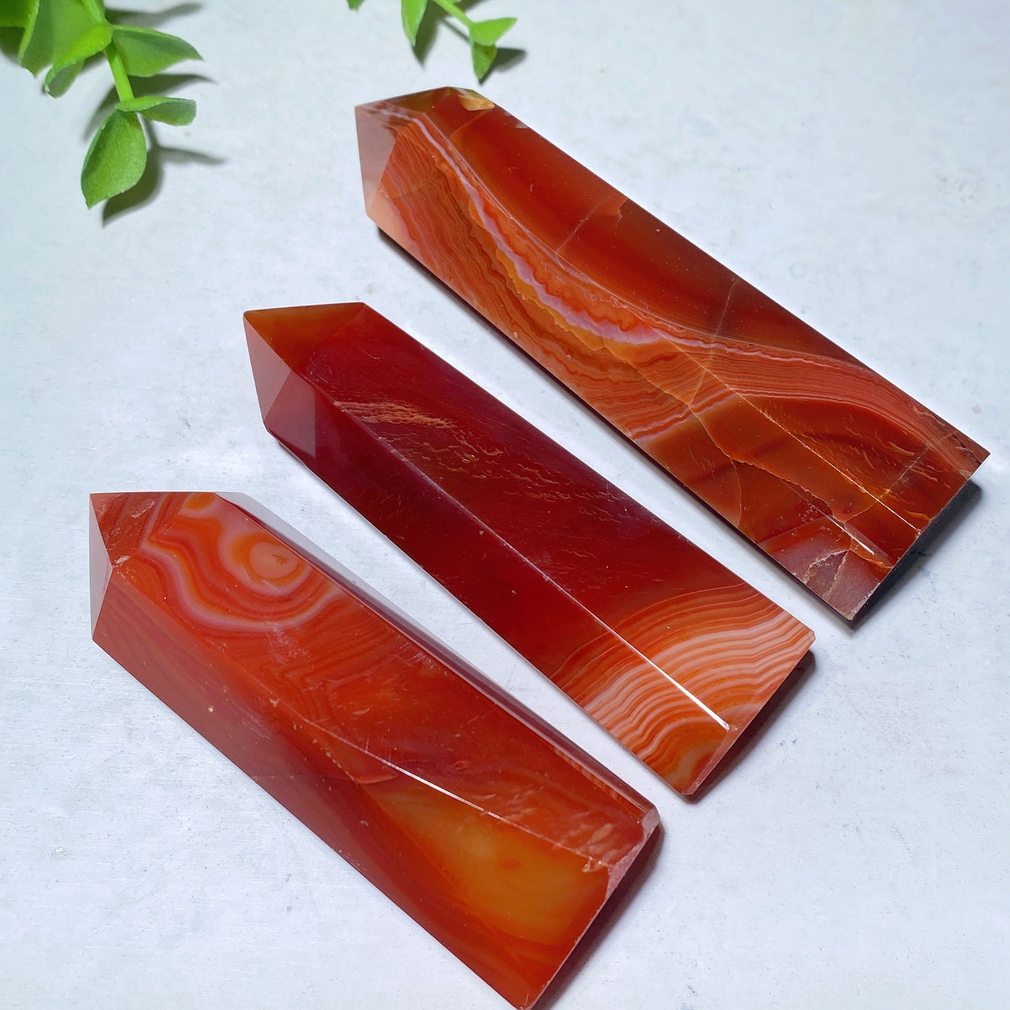 2.5"-4.0" Sardonyx Points Crystal Healing Bulk Wholesale
