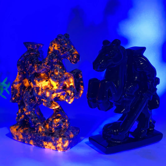 4.1" The Headless Horseman Carvings Crystal Healing Bulk Wholesale