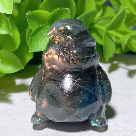 1.4" Mixed Crystal Oogie Boogie Carvings Crystal Healing Bulk Wholesale