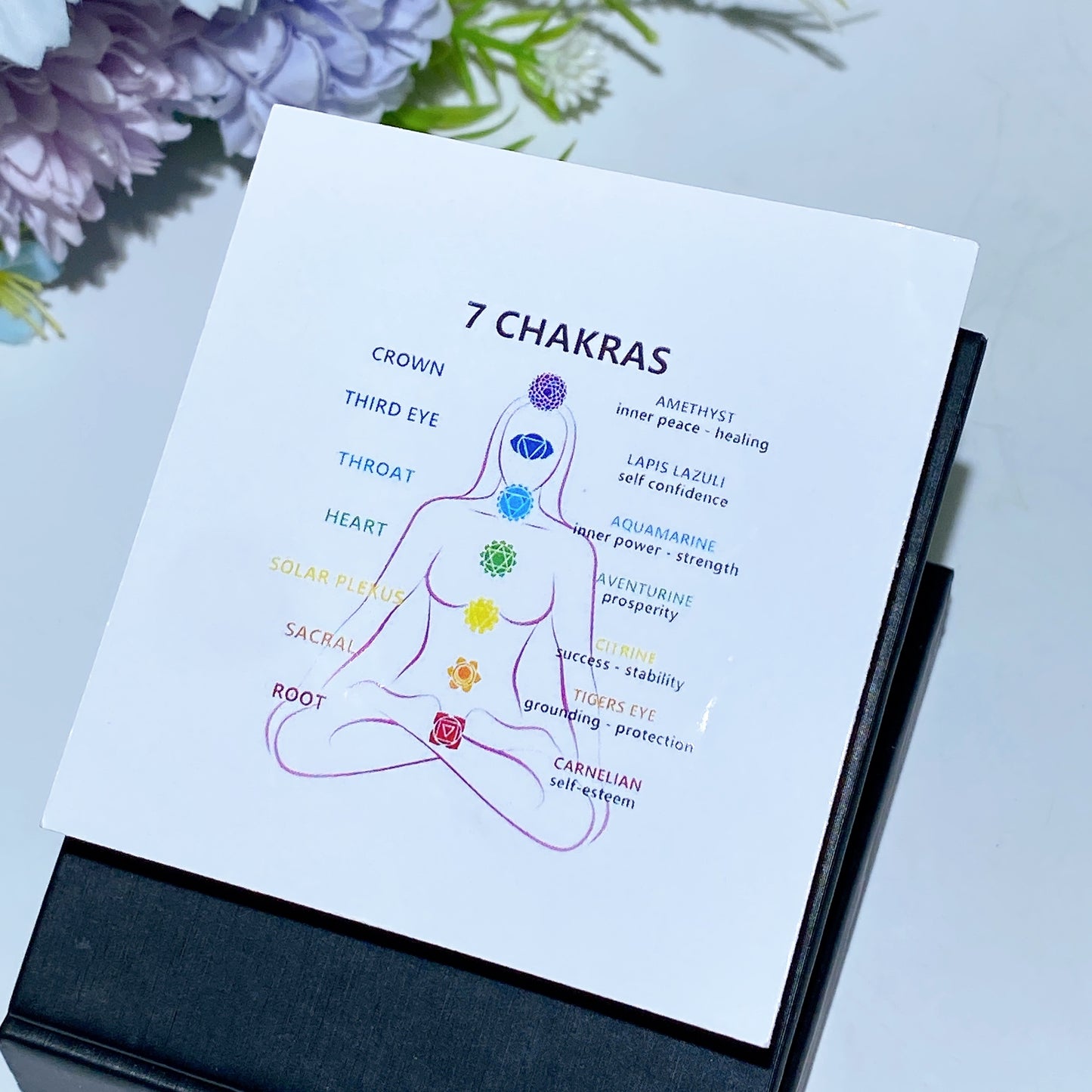 7 Chakra Adjustable Crystal Bracelet Crystal Healing Bulk Wholesale