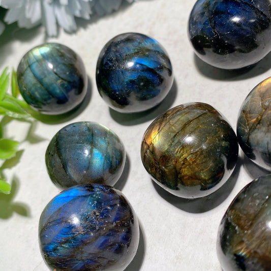 25-30mm Labradorite Tumbles Bag 200g Crystal Healing Bulk Wholesale