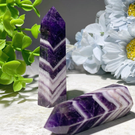 2.0"-3.0" Dream Amethyst Points Bag 200g Crystal Healing Bulk Wholesale