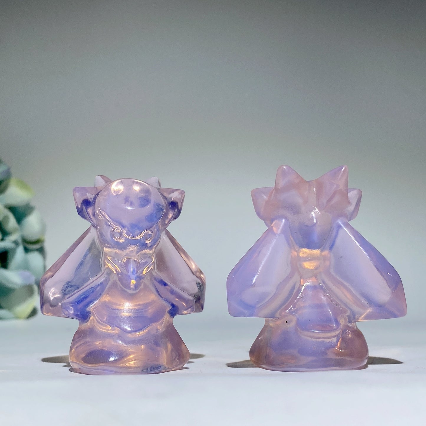 2.4"-3.0" Mixed Crystal Pokemon Carvings Crystal Healing Bulk Wholesale