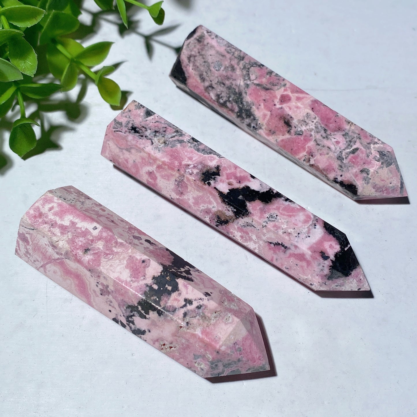 2.0"-4.0" Peru Rhodochrosite Points Crystal Healing Bulk Wholesale