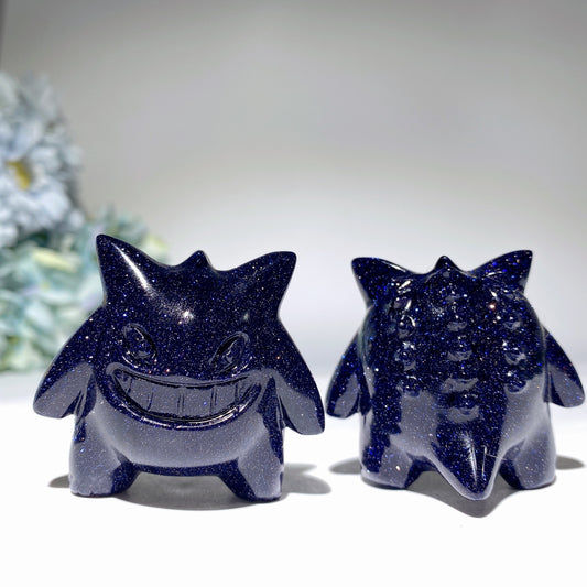 2.4"-3.0" Mixed Crystal Pokemon Carvings Crystal Healing Bulk Wholesale