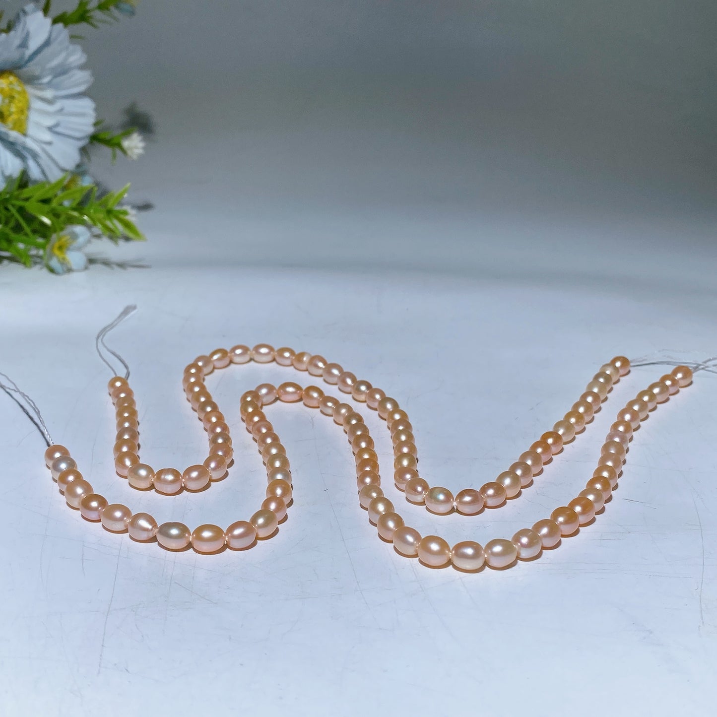 6mm Fresh Water Pearl Beads String Crystal Healing Bulk Wholesale