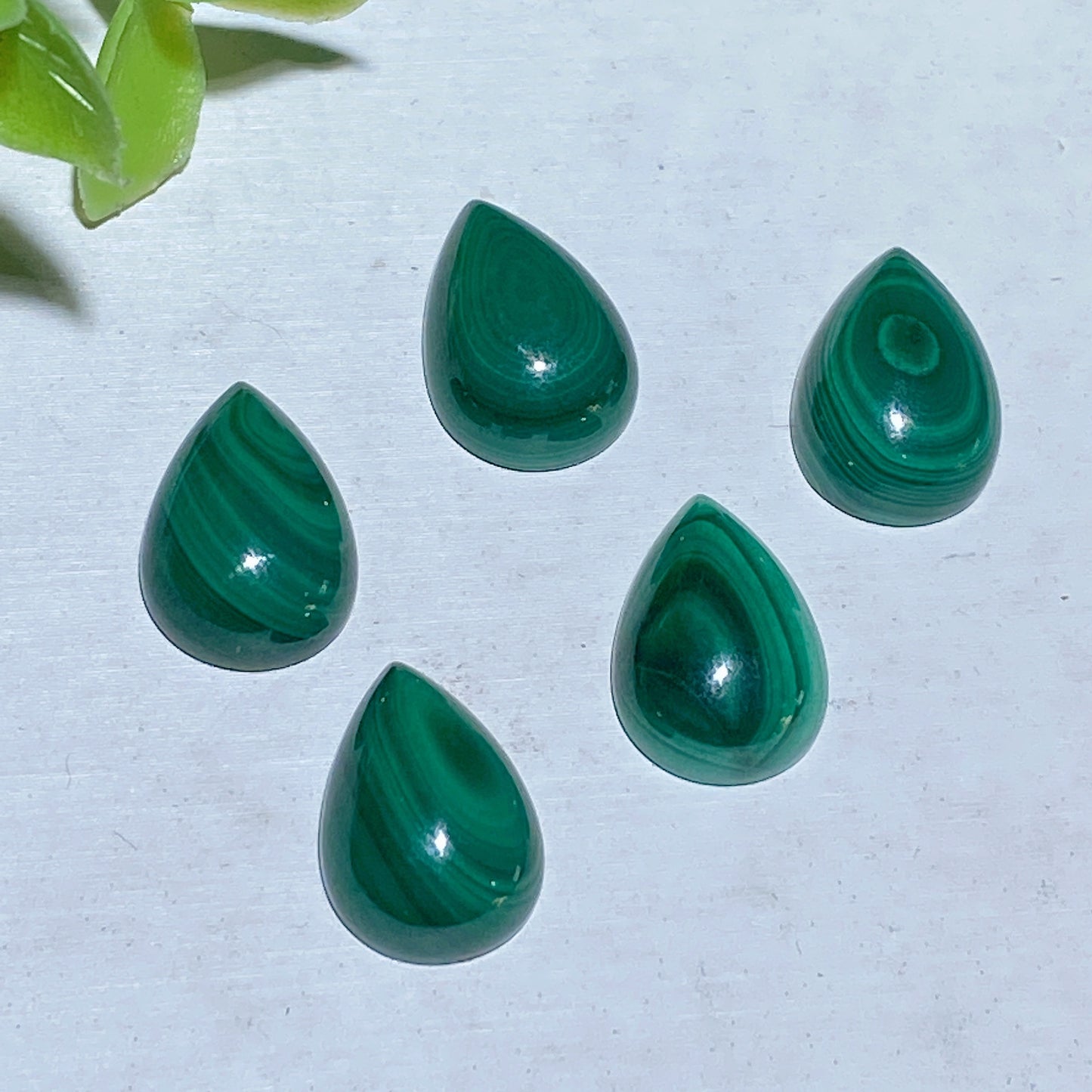12-20mm Peach Moon Stone Malachite Surface for Jewelry DIY Crystal Healing Bulk Wholesale