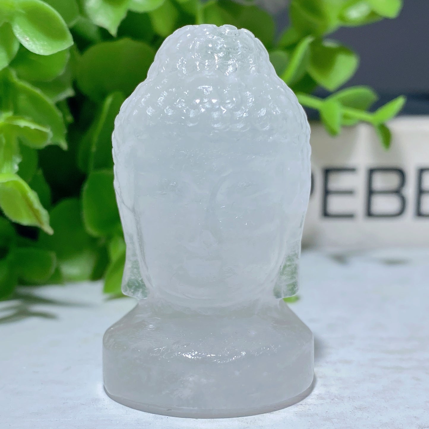 2.0" Mixed Crystal Buddha Head Carvings Crystal Healing Bulk Wholesale