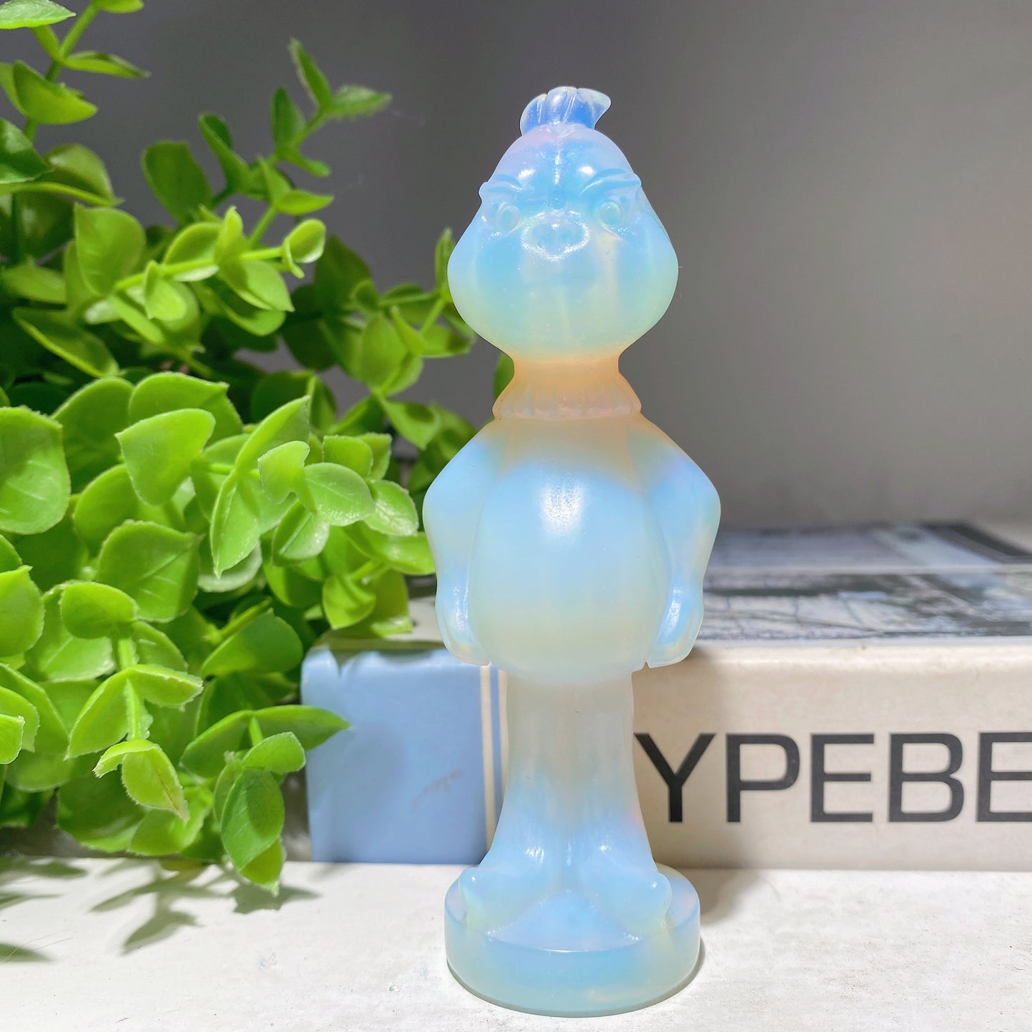 4.2" Mixed Crystal Grinch Carvings Crystal Healing Bulk Wholesale