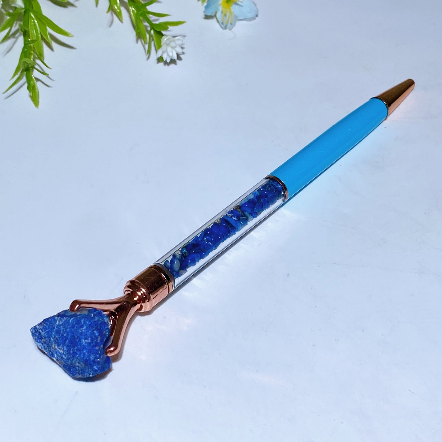 17cm Crystal Chips Pen Crystal Healing Bulk Wholesale