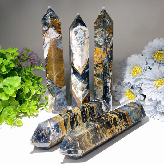 6.0"-9.0" Petersite Stone Tower Crystal Healing Bulk Wholesale