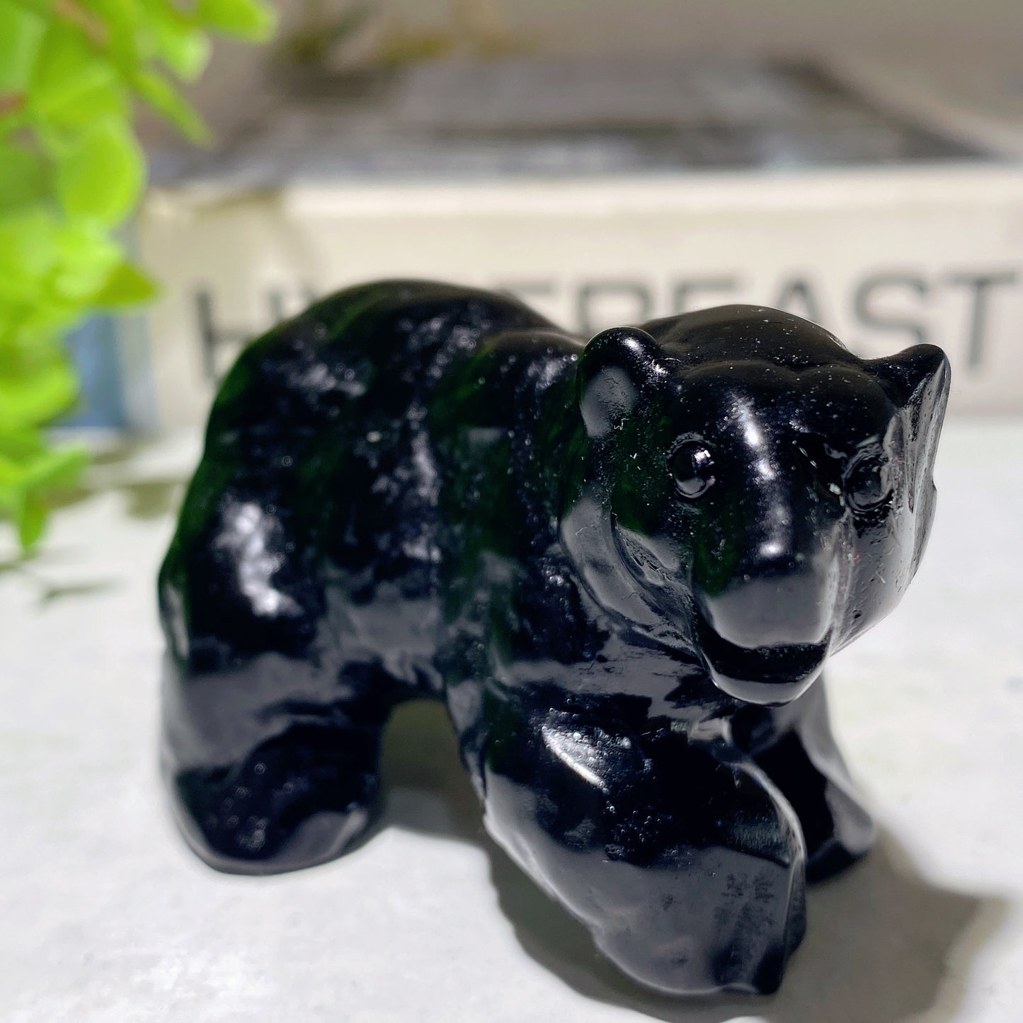3.1" Mixed Crystal Polar Bear Carvings Crystal Healing Bulk Wholesale