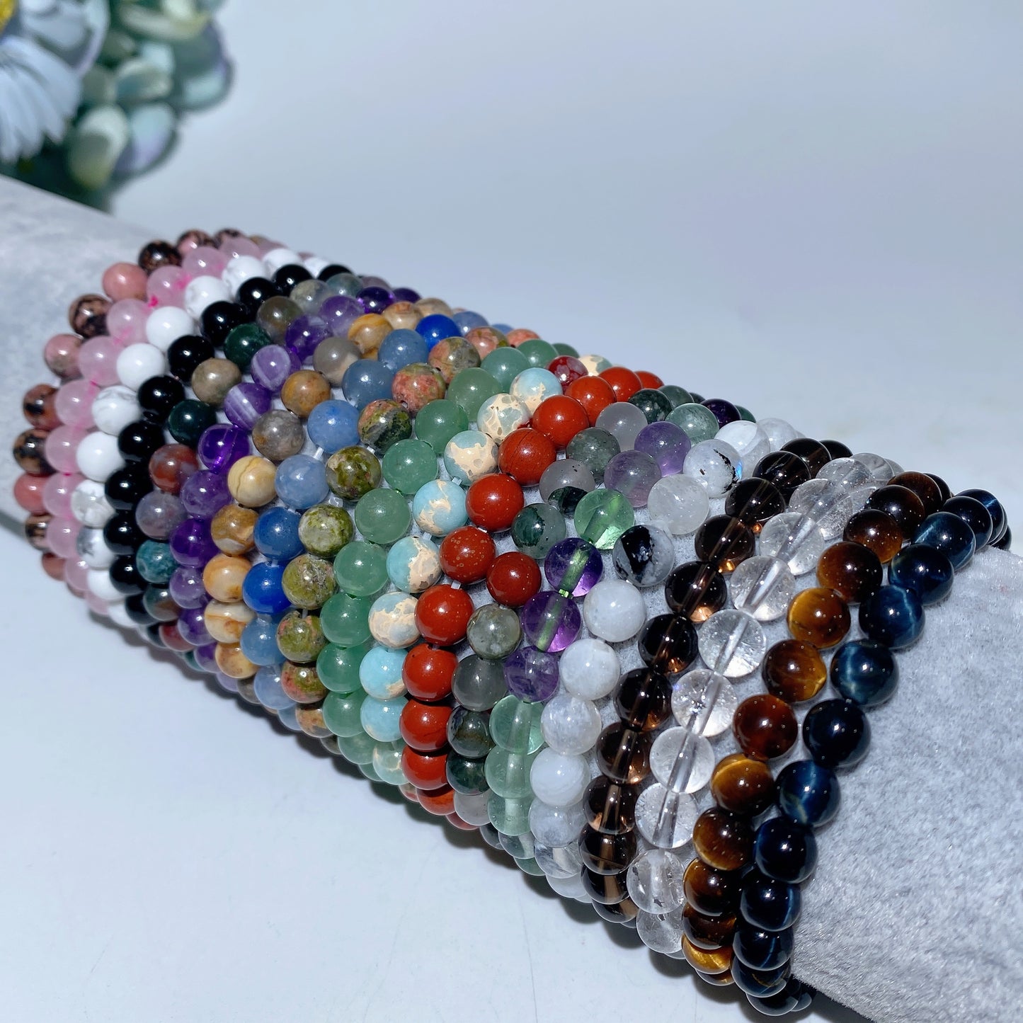 6mm Baby Size Mixed Crystal Bracelet Crystal Healing Bulk Wholesale