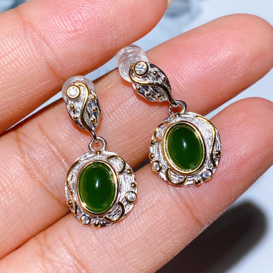 S925 Crystal Earrings Crystal Healing Bulk Wholesale
