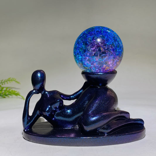 Resin Sphere Stand Crystal Healing Bulk Wholesale