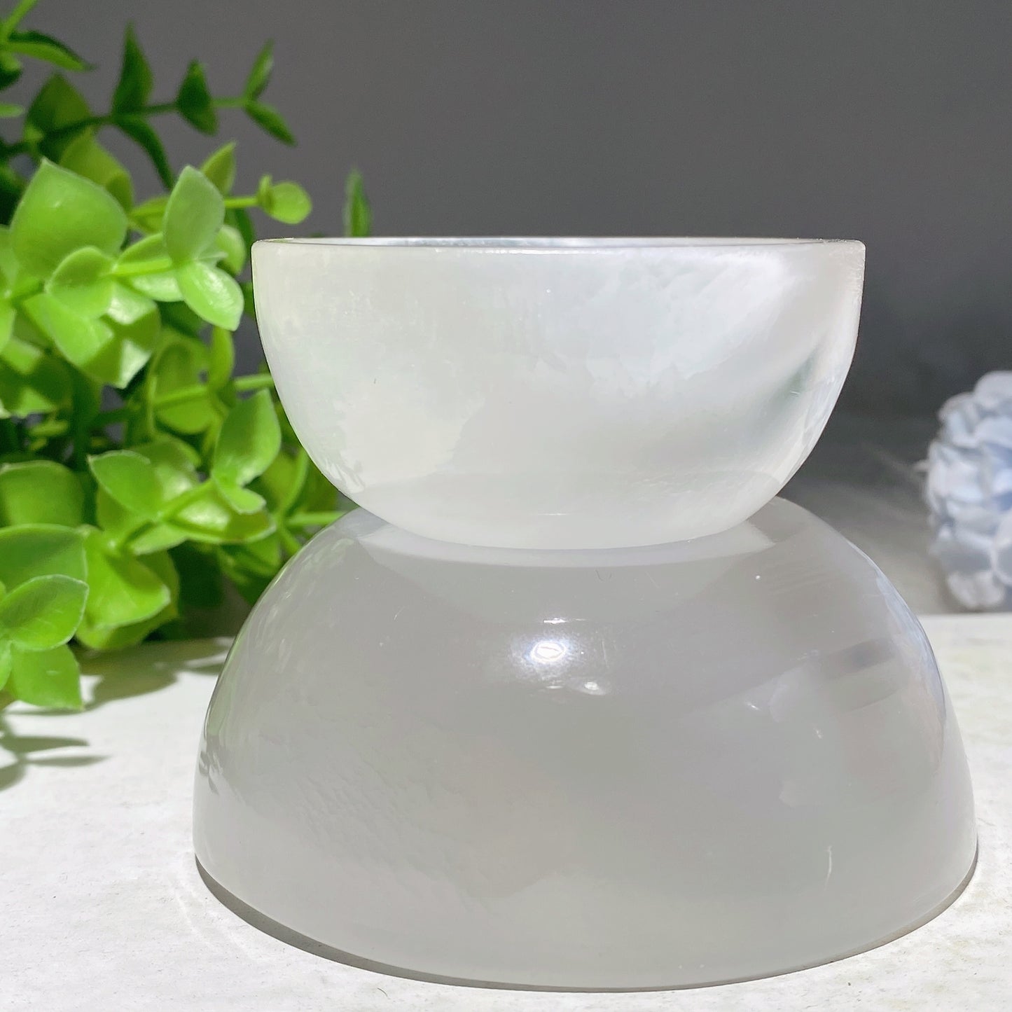 2.3"-3.1" Selenite Bowl Carvings Crystal Healing Bulk Wholesale