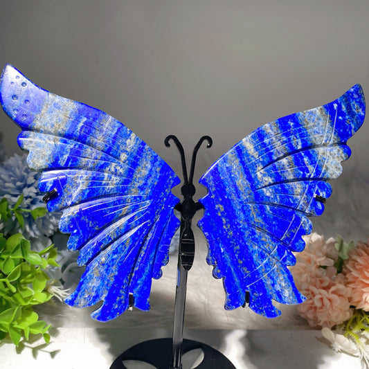 6.0"-9.0" Mixeed Crystal Butterfly Wings with Stand Crystal Healing Bulk Wholesale