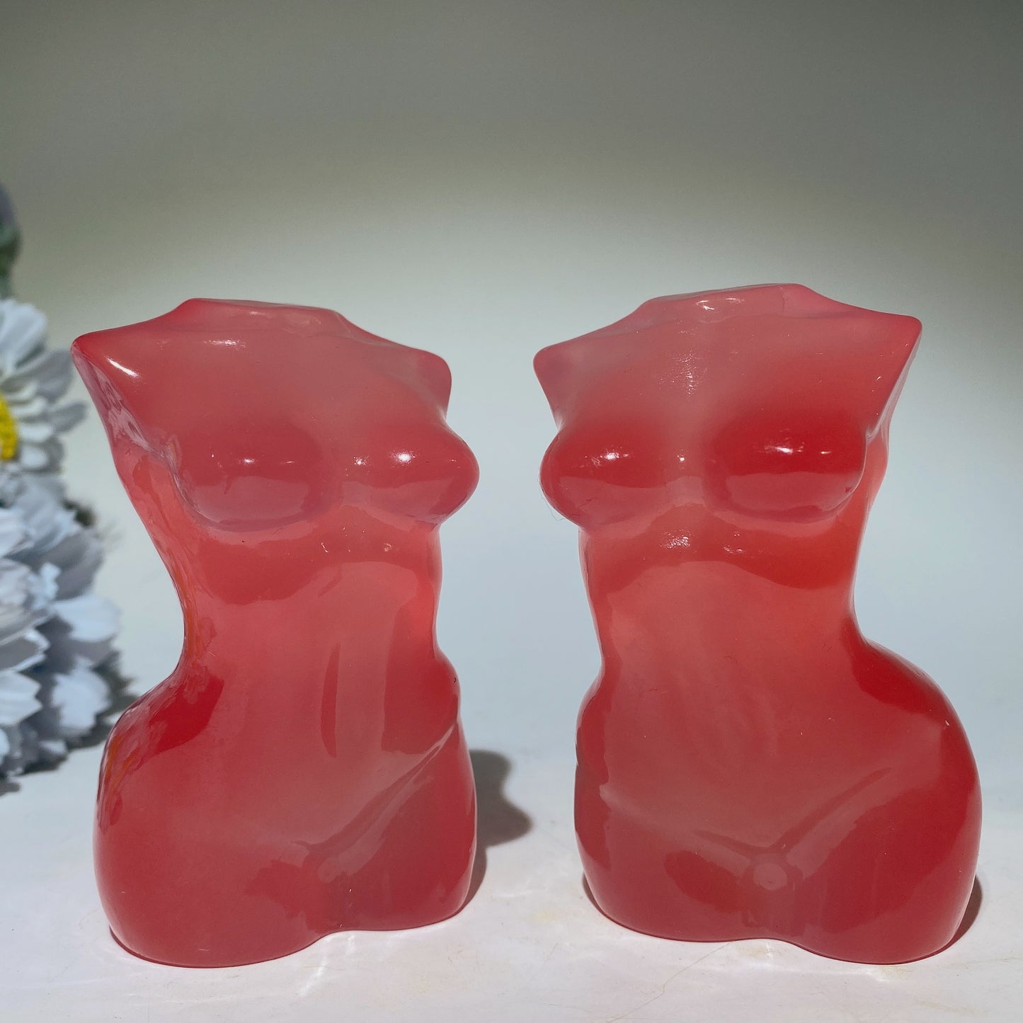 3.6" UV Reactive Crystal Model Carving Crystal Healing Bulk Wholesale
