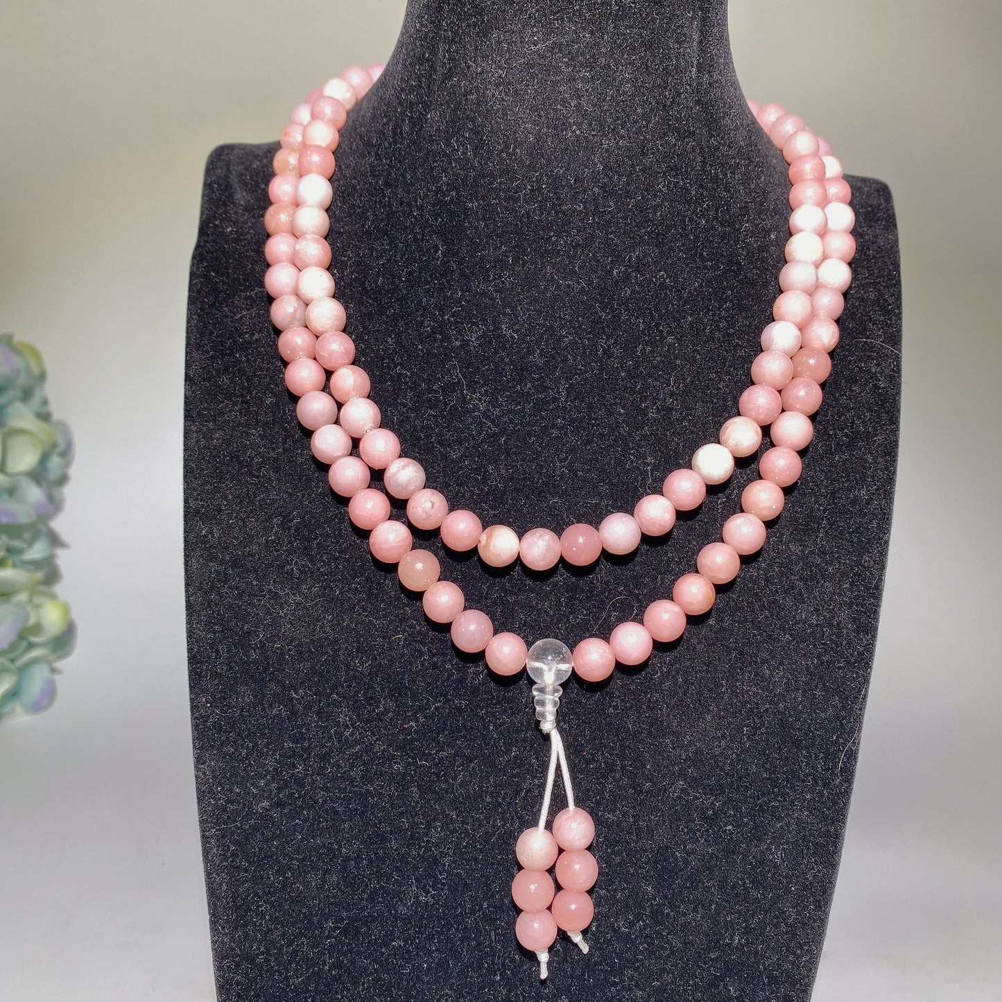 8mm Mala 108 Beads Necklace Crystal String Crystal Healing Bulk Wholesale