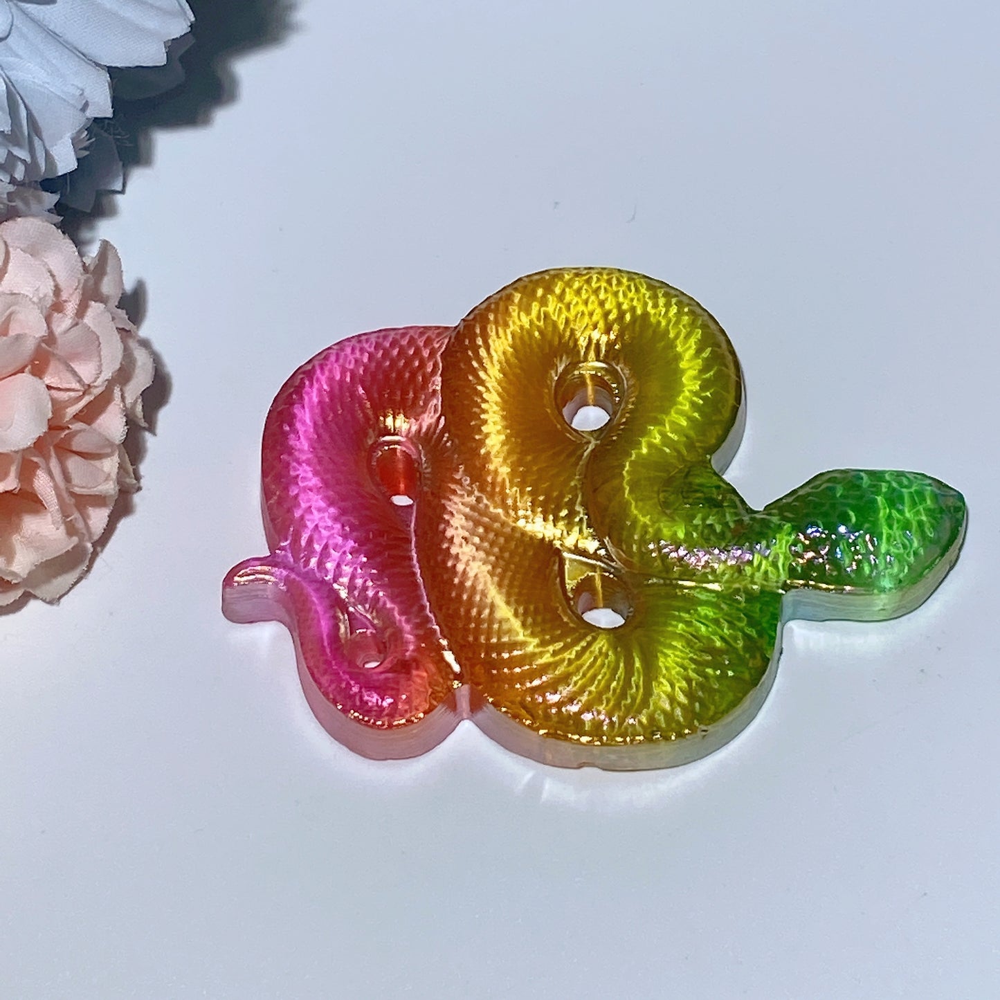 1.7"-3.8" Aura Selenite Carvings Crystal Healing Bulk Wholesale