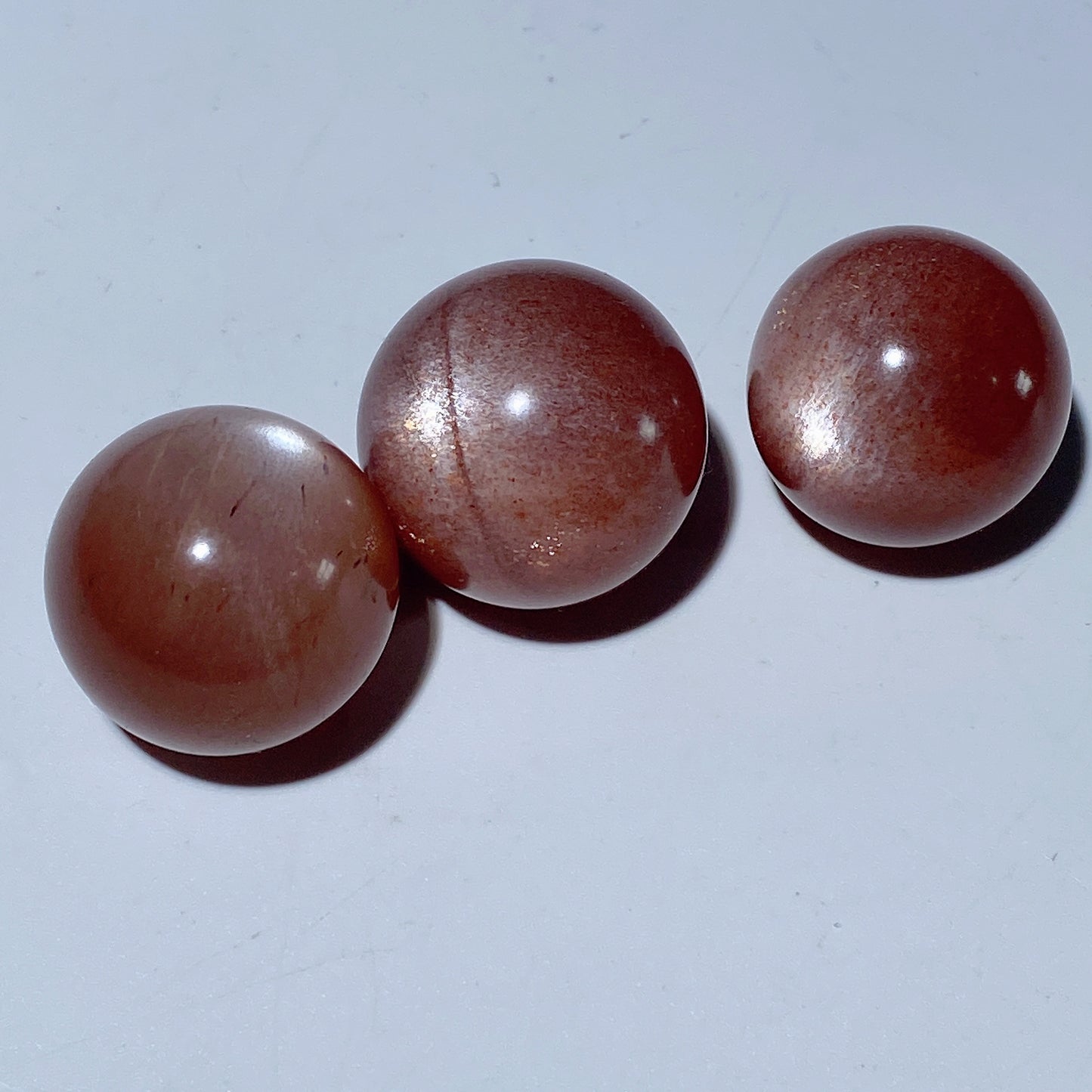 23-25mm Golden Sunstone Sphere Crystal Healing Bulk Wholesale