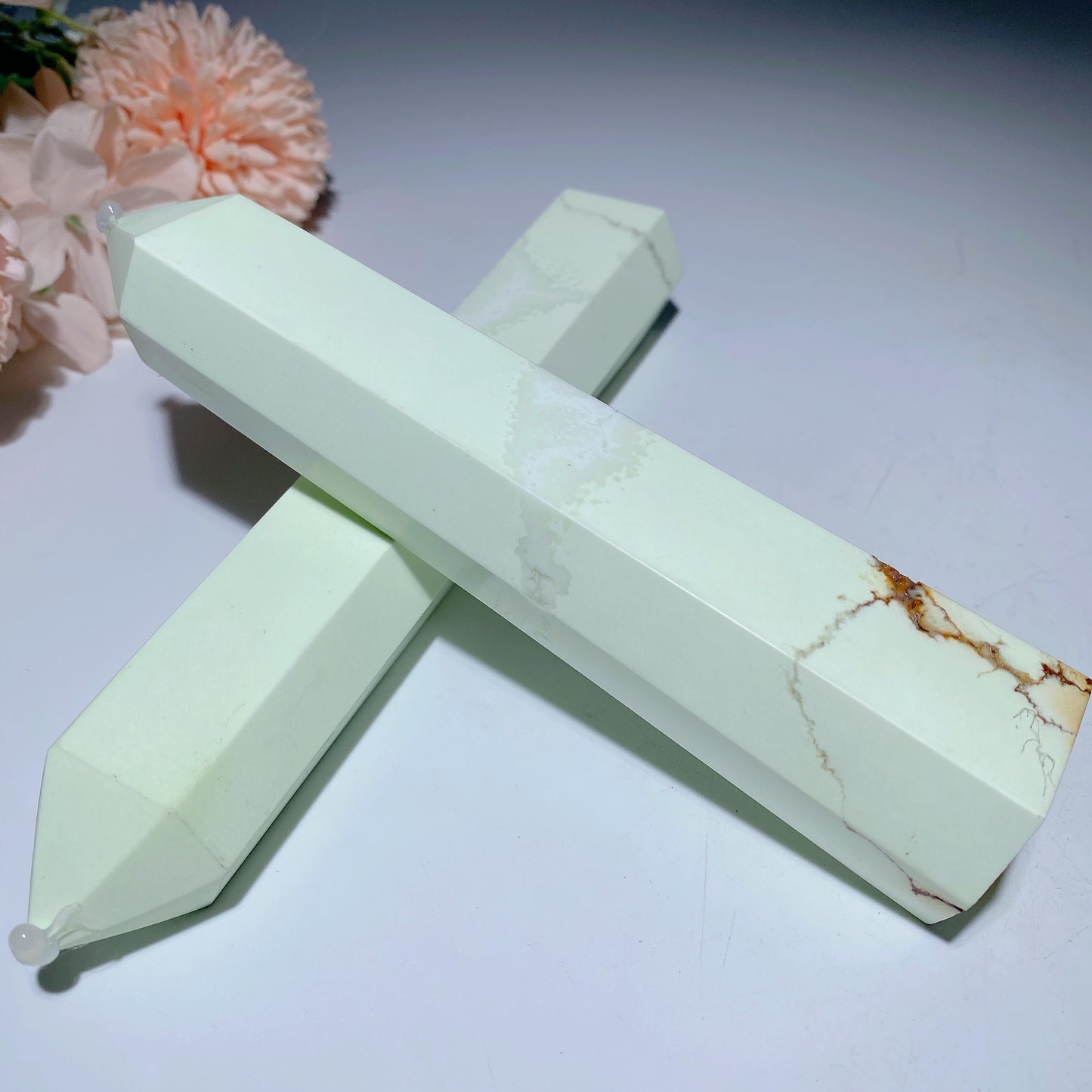 15-22cm 100% Natural Magnesite Tower Crystal Healing Bulk Wholesale