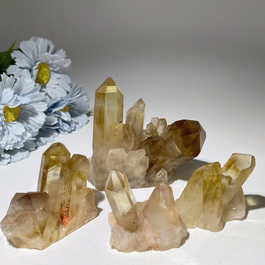 Citrine Clusters Bag Crystal Healing Bulk Wholesale