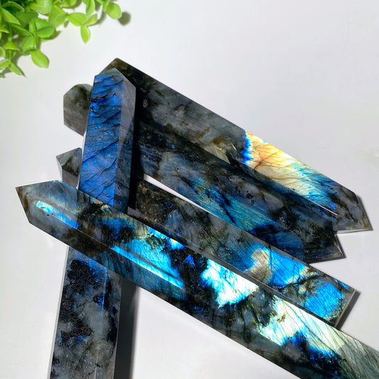 16-18cm Labradorite Tower Crystal Healing Bulk Wholesale
