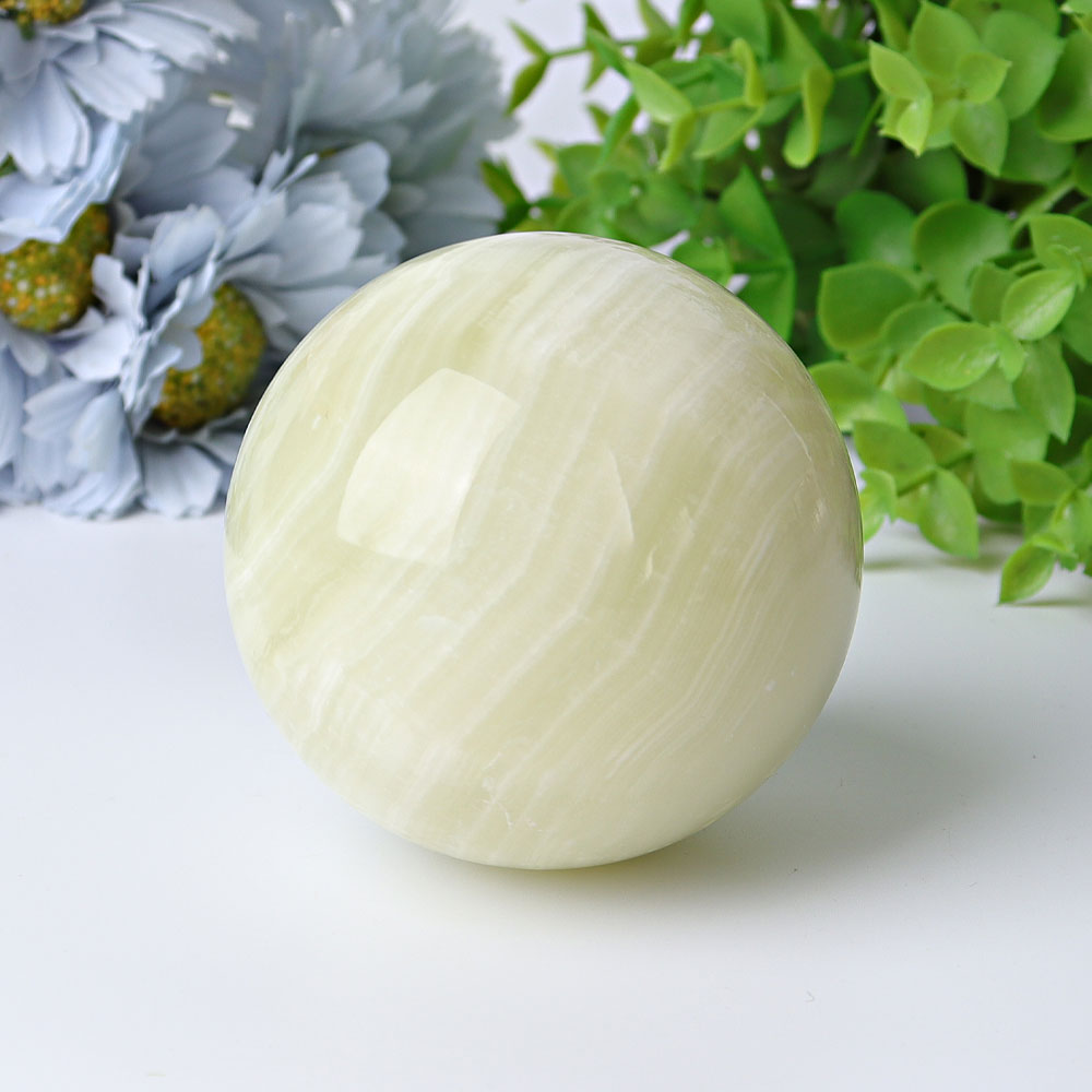 3" Afghan Jade Crystal Sphere