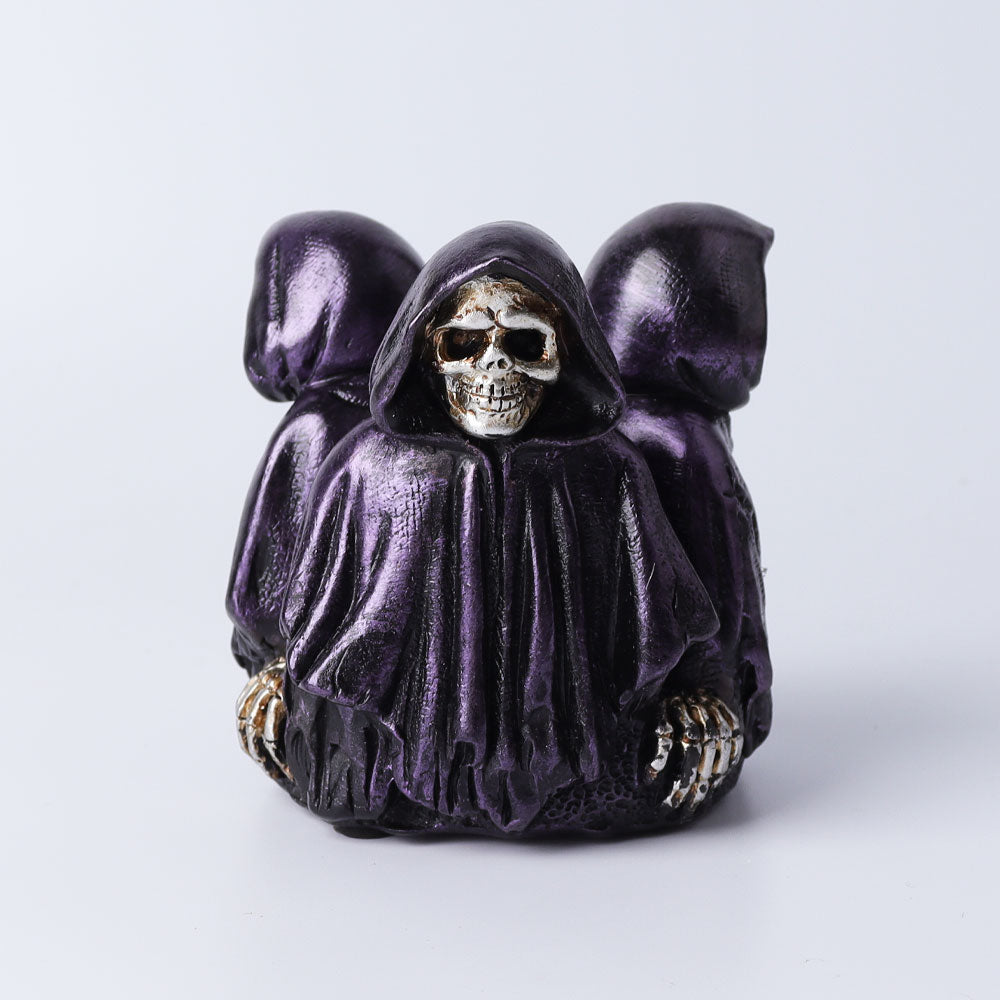 3.47" Resin Three Wizards Design Stand