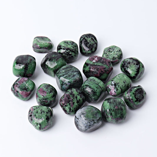 0.5kg Ruby in Zoisite Crystal Tumbles