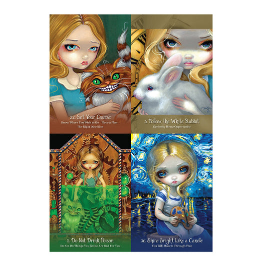 Alice the Wonderland Oracle Tarot Card Bulk Wholesale