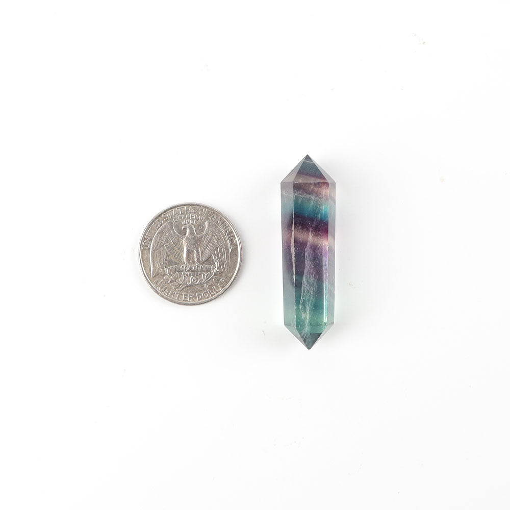 Fluorite Double Terminated Crystal Point