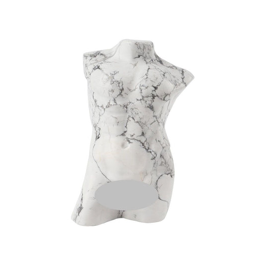 Howlite Crystal Carving Model Figurine