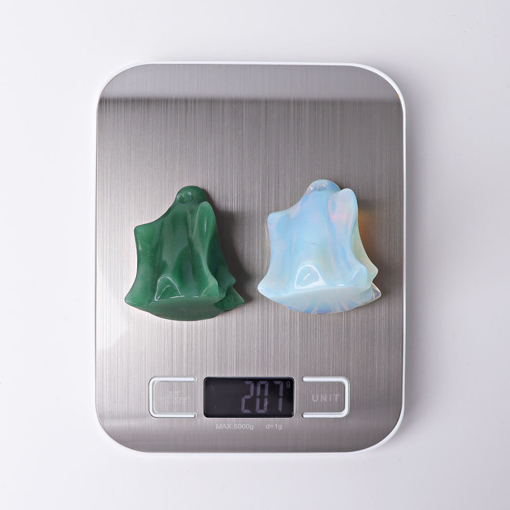 2.2" Ghost Crystal Carvings