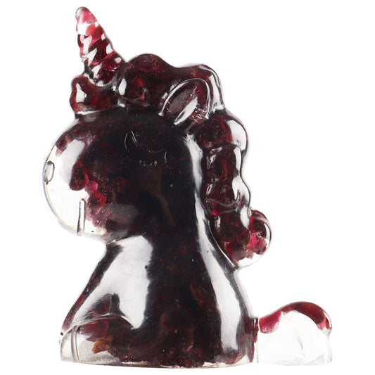 Garnet Resin Unicorn