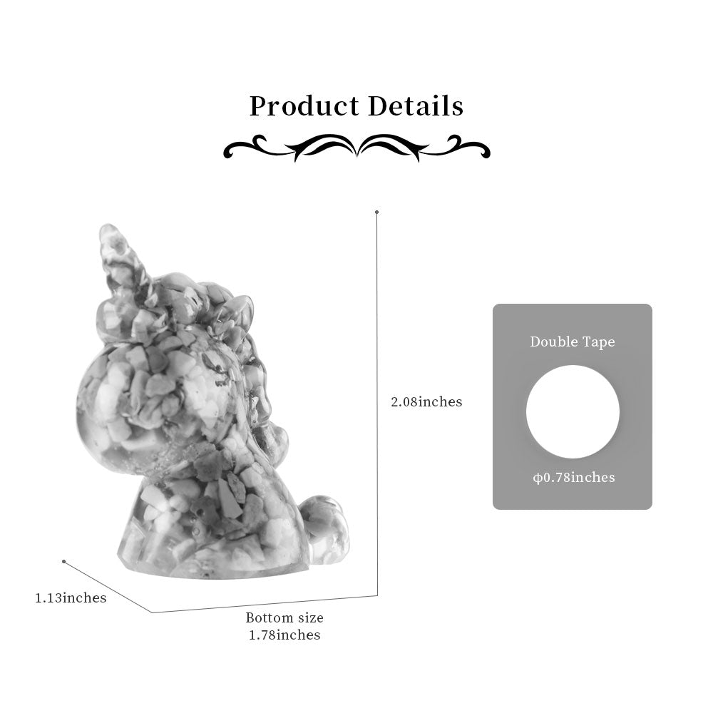 Garnet Resin Unicorn