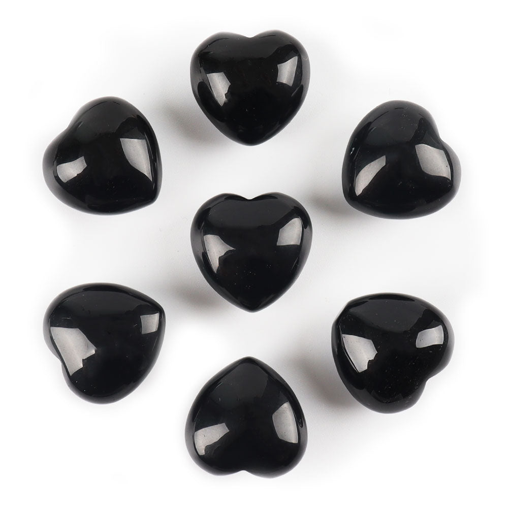 Natural 20mm Mini Crystal Heart