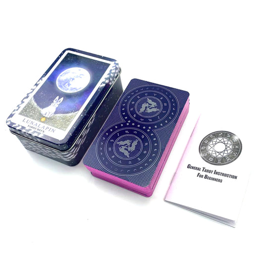 LUNALAPIN Tarot Metal Box Crystal Healing Bulk Wholesale