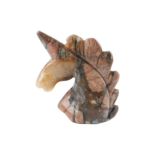 2" Que Sera Crystal Carving Unicorn