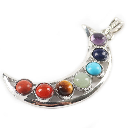 Chakra Healing Crystals Pendant Jewelry Gifts for Women