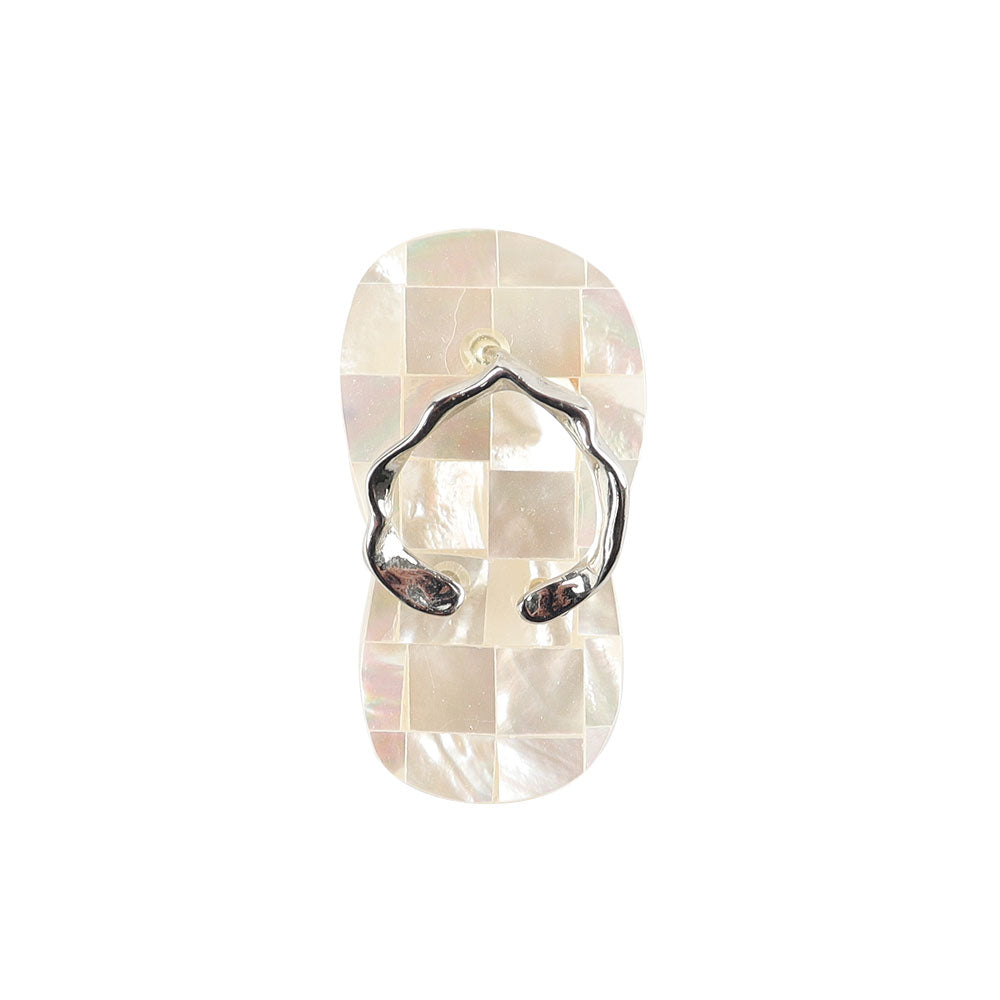 Natural High Quality Mini Crystal Slippers Flip Flops Shape Crystal Pendant