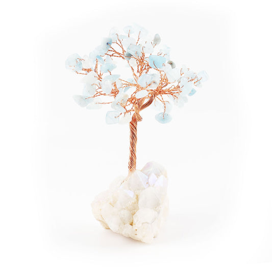 Aquamarine Lucky Tree Free Form