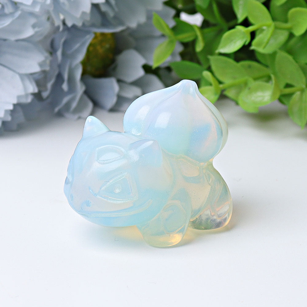 1.8" Bulbasaur Crystal Carvings